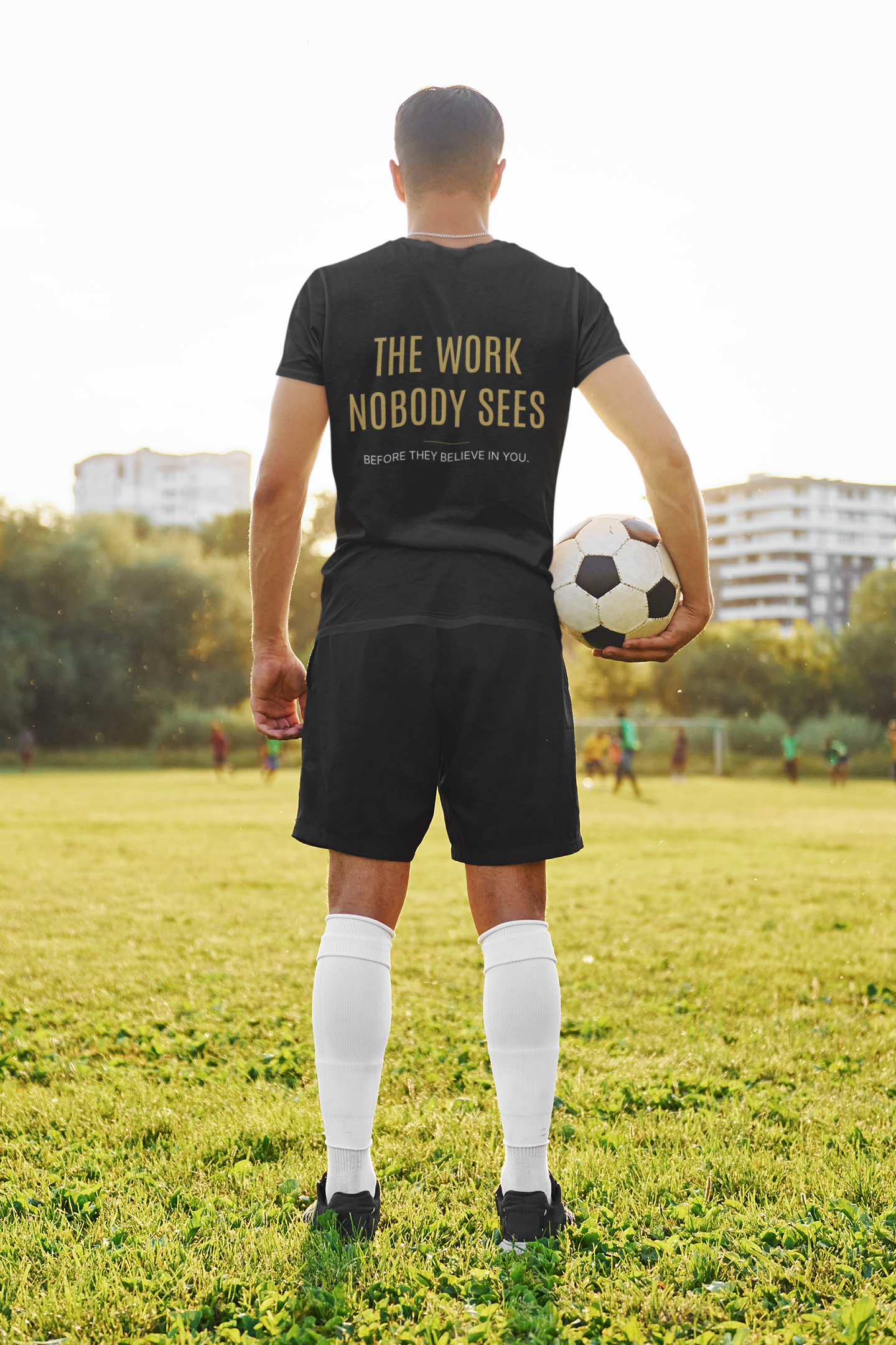 BTG Football™ | The Work Nobody Sees Performance Tee
