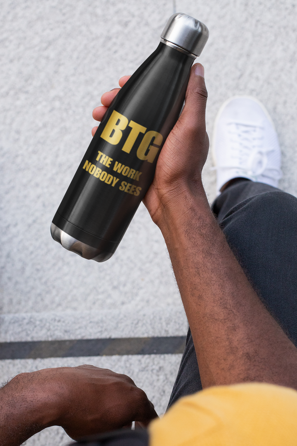 BTG™ The Work Nobody Sees Performance Bottle