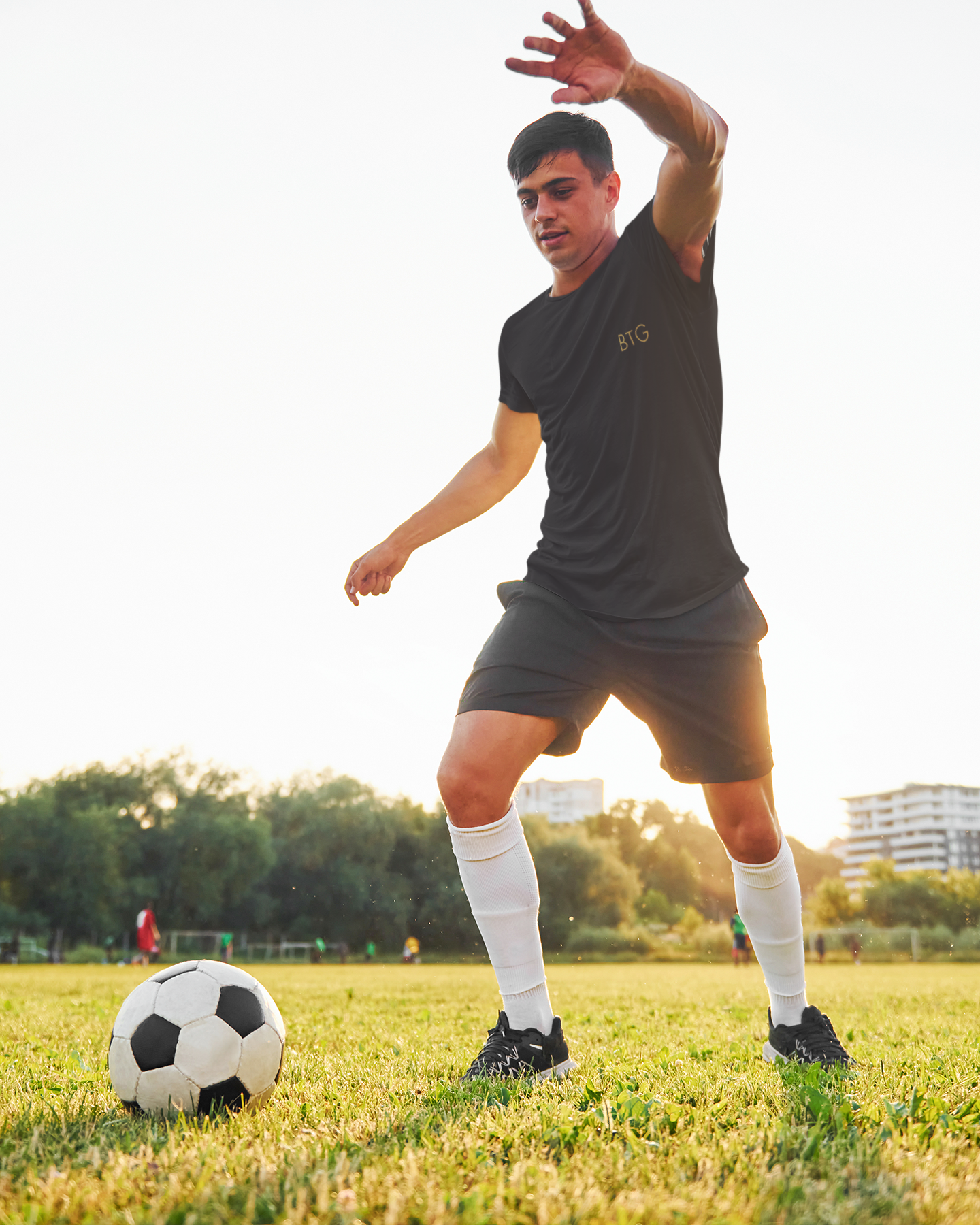 BTG Football™ | The Work Nobody Sees Performance Tee